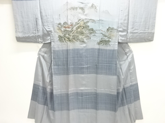 JAPANESE KIMONO / ANTIQUE MENS JUBAN / SILK / PEOPLE IN THE PAST